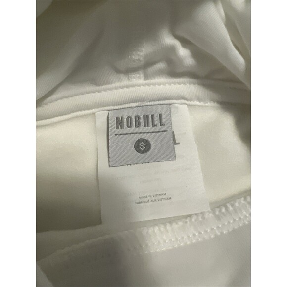 SMALL NOBULL MENS everyday training hoodie Ivory - Picture 3 of 8